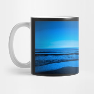 Blue Ocean Waves Mug